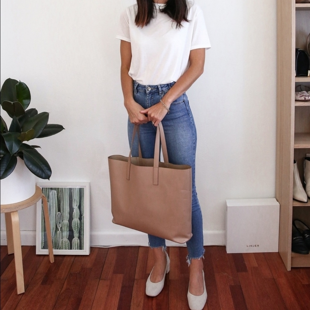 Everlane Day Market Tote In blush